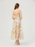 Floral Print Maxi Dress - Image 4