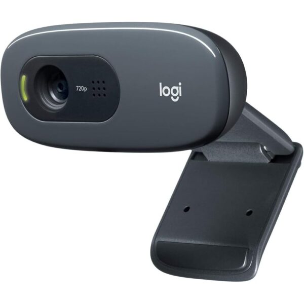 Logitech C270 HD Webcam, HD 720p/30fps