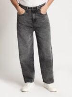 The Lifestyle Co Men Baggy Fit Heavy Fade Jeans