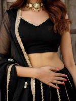 Cotton Ready to Wear Lehenga & Blouse With Dupatta - Image 2