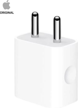 original-imagwcbp7gdh9q5q.jpeg Apple 20W ,USB-C Power Charging Adapter for iPhone, iPad & AirPods  (White)