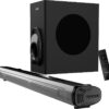MarQ by Flipkart Thunder 200, 200 Watts, 2.1 Channel, Immersive cinematic experience, EQ Modes 200 W Bluetooth Soundbar  (Black, 2.1 Channel)