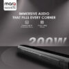 MarQ by Flipkart Thunder 200, 200 Watts, 2.1 Channel, Immersive cinematic experience, EQ Modes 200 W Bluetooth Soundbar  (Black, 2.1 Channel)
