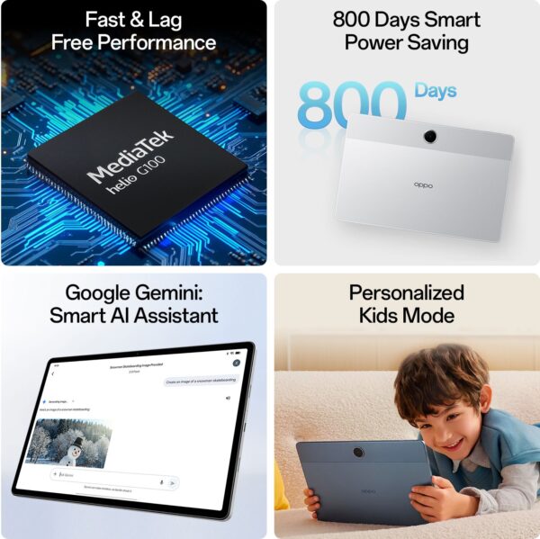 original-imahff78g3jnbqdy.jpeg OPPO Pad SE 4 GB RAM 128 GB ROM 10.95 inch with Wi-Fi Only Gaming Tablet (Starlight Silver)